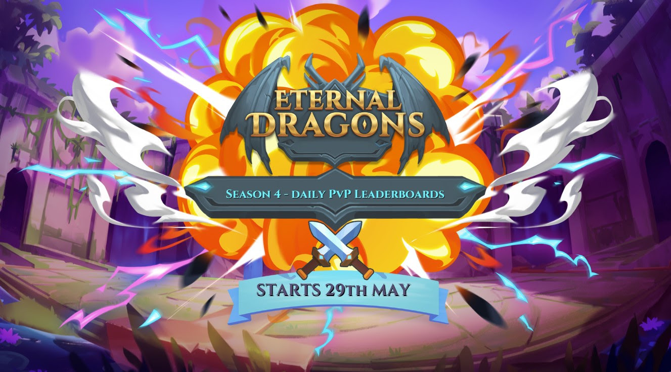 Play to Earn with Eternal Dragons via PvP and PvE Leaderboards