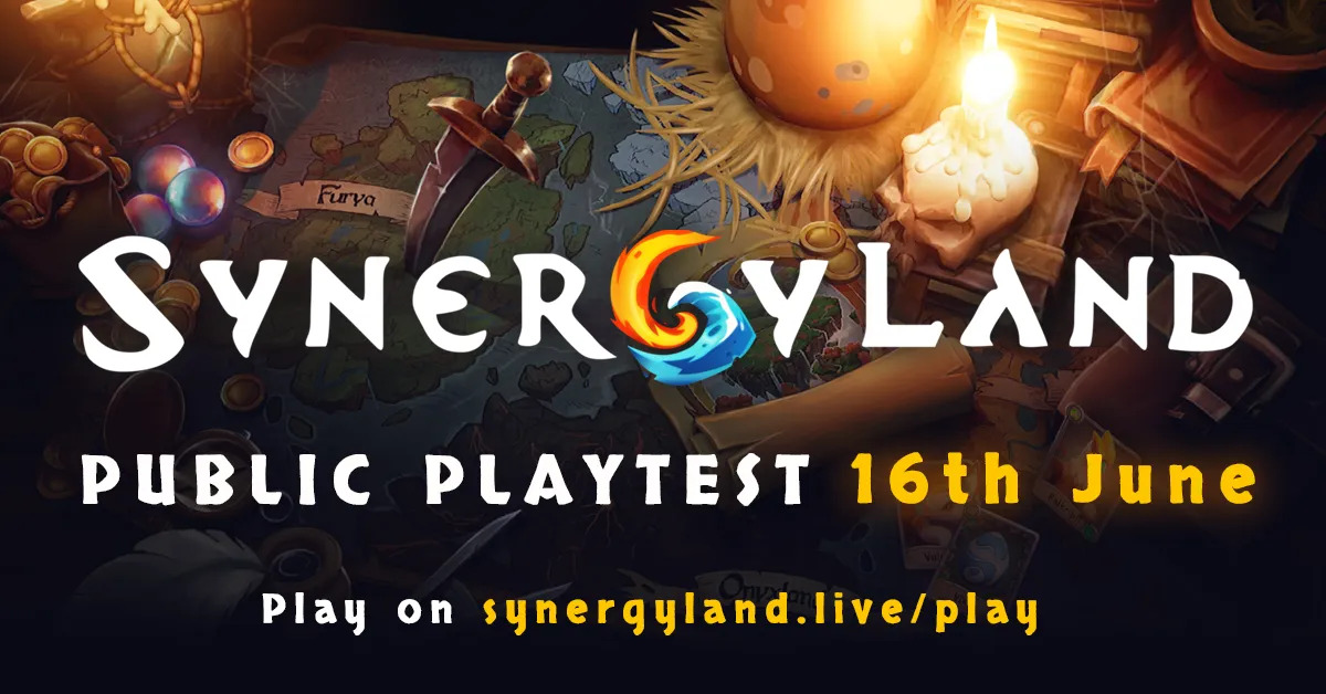 Synergy Land public playtest banner