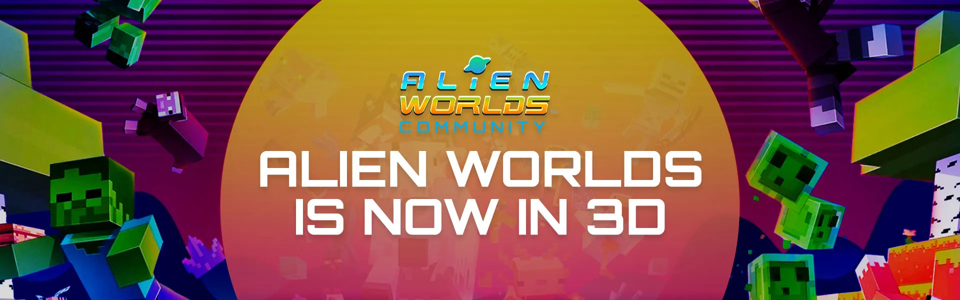 Alien Worlds 3d banner