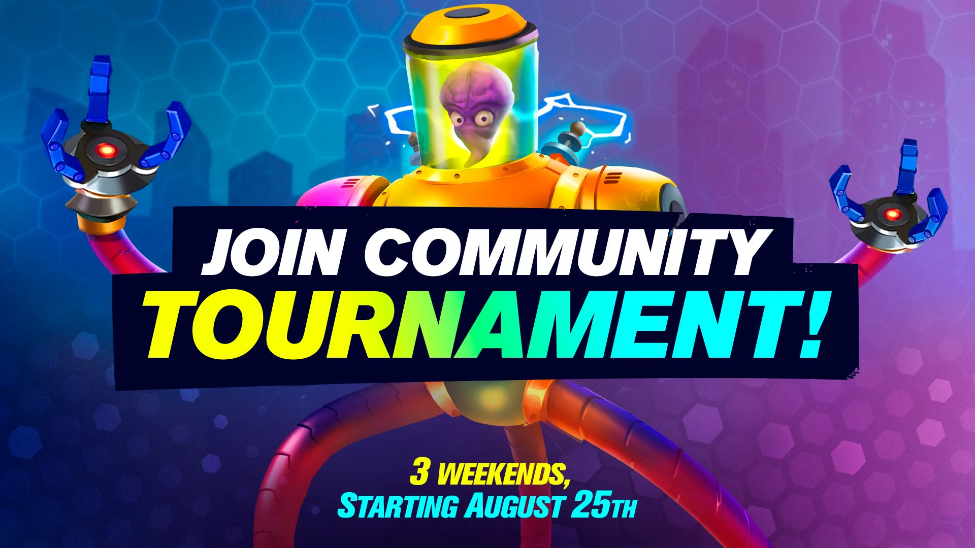 Boss Fighters community tournament banner