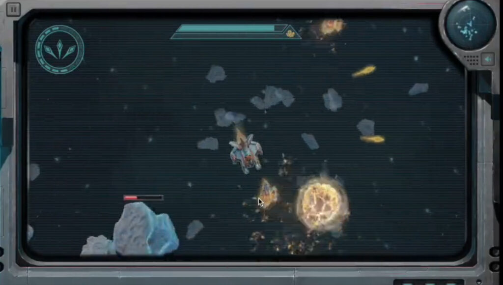 Phantom Galaxies Asteroid mini-game