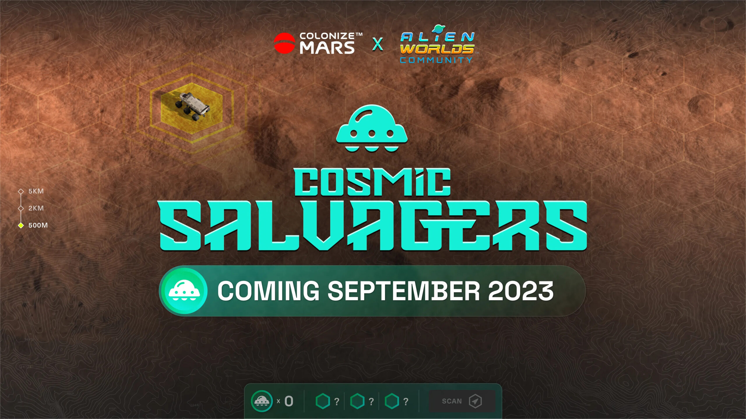 Alien Worlds and Colonize Mars Team Up For Cosmic Salvagers