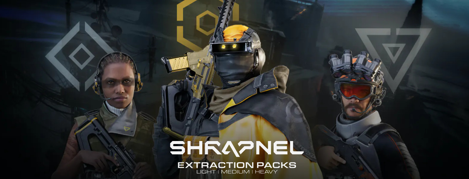 Purchase Extraction Packs for Shrapnel Early Access