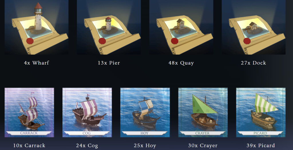 some of the items that can be found in Shipwreck Chests